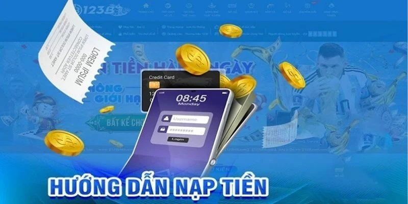 Lưu ý giúp quá trình nạp tiền 123B thành công